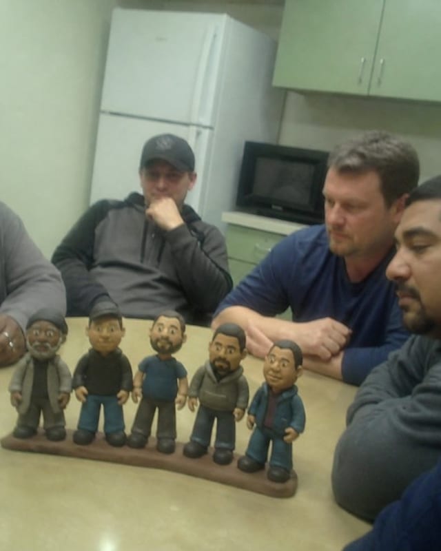 The depot crew